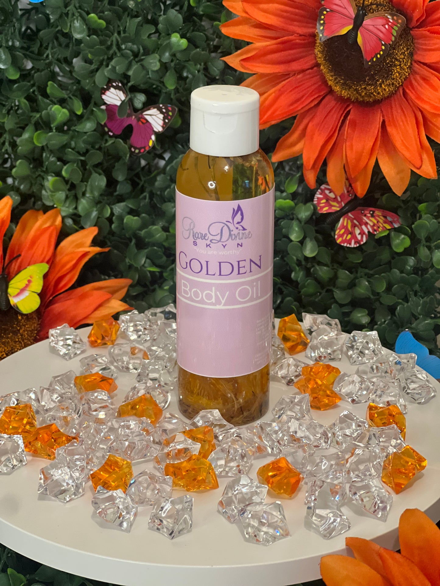 Golden Body oil